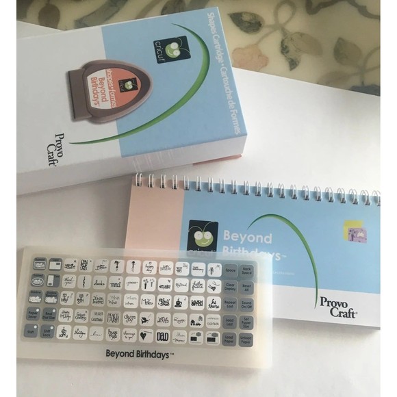 BEYOND BIRTHDAY Cricut Cartridge Retired New - Picture 1 of 4